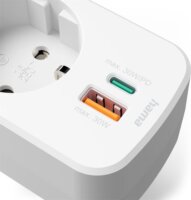 Hama 00223343 Hálózati Dugalj Beépített Töltővel - Fehér