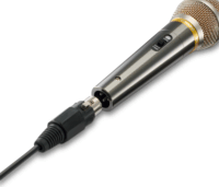 Hama 00046006 Vocal Pro XLR Kardioid Vezetékes Karaoke Mikrofon - Fekete