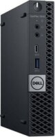 Dell OptiPlex 7070 Micro Asztali Számítógép Fekete (Intel Core i5-9500T / 16GB / 256GB SSD / Win 11 Pro)