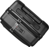 RivaCase 8181 ECO Keményfedeles négykerekű bőrönd - Fekete