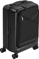 RivaCase 8180 ECO Keményfedeles négykerekű bőrönd - Fekete