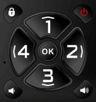 Evolveo EasyPhone ID Nyomógombos Mobiltelefon - Piros