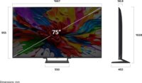 LG 75" 75QNED93A6A 4K 16:9 UHD AI Smart Gamer QNED evo MiniLED TV