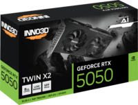 Inno3D GeForce RTX 5050 Twin X2 8GB GDDR6 Videókártya