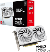 Asus Radeon RX 9060 XT Dual White 16GB GDDR6 Videókártya