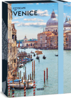 Ars Una Cityscape-Venice A4 füzetbox - Mintás