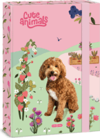 Ars Una Cute Animals Doggie A4 füzetbox - Mintás