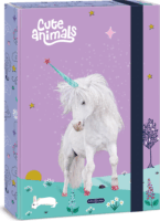 Ars Una Cute Animals Unicorn A4 füzetbox - Mintás