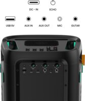 Hisense Party Storm Bluetooth Hordozható Party hangszóró 300W - Fekete