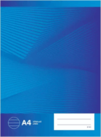 BS 32 lapos A4 81-32 vonalas iskolai füzet - Kék