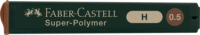 Faber-Castell Super-Polymer 0,5 mm H nyomósirón betét (12 szál / tubus)