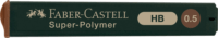 Faber-Castell Super-Polymer 0,5 mm HB nyomósirón betét (12 szál / tubus)