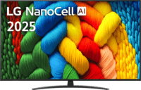 LG 50" 50NANO81A3A 16:9 4K UHD AI Smart NanoCell TV