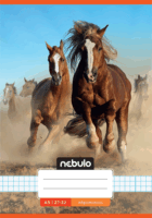 Nebulo Cuki minták II 32 lapos A5 27-32 tűzött négyzetrácsos füzet - Többféle