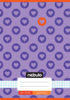 Nebulo Cuki minták II 32 lapos A5 27-32 tűzött négyzetrácsos füzet - Többféle