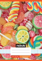 Nebulo Cuki minták II 32 lapos A5 27-32 tűzött négyzetrácsos füzet - Többféle