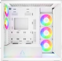 Arctic Xtender RGB Midi Torony Számítógépház - Fehér