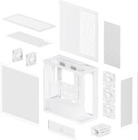 Arctic Xtender RGB Midi Torony Számítógépház - Fehér