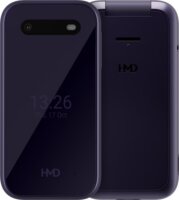 HMD 2660 Flip 64MB 4G Dual SIM Kihajtható Mobiltelefon - Lila