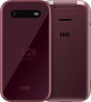 HMD 2660 Flip 64MB 4G Dual SIM Kihajtható Mobiltelefon - Piros