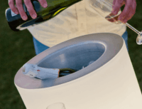 New Garden Woody Napelemes álló italhűtő Dekor lámpa 70 x 39 cm - RGB