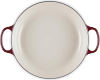 Le Creuset Signature Öntöttvas főzőedény fedővel Ø 30cm 3,5L - Piros
