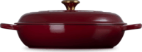 Le Creuset Signature Öntöttvas főzőedény fedővel Ø 30cm 3,5L - Piros
