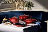 Le Creuset Signature Öntöttvas főzőedény fedővel Ø 30cm 3,5L - Piros