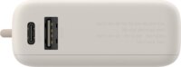 Xiaomi Mi BHR9333GL Powerbank integrált kábellel USB-A + Type-C / 10000mAh, 33W - Bézs