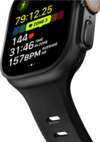 Nomad Tempo Band Apple Watch Ultra Okosóra szíj 49mm - Fekete