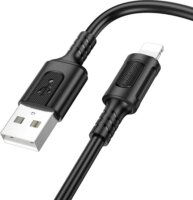 Borofone BX111 Feliz USB-A apa - USB Type-C apa 2.0 Adat és töltőkábel 1m - Fekete