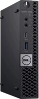 Dell OptiPlex 7070 Micro Számítógép Fekete (Intel Core i5-9500T / 16GB / 256GB SSD / Win 11 Pro)