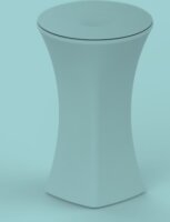 New Garden Bahama 110 Napelemes RGB LED Dekorációs kör asztal 70 x 111 cm