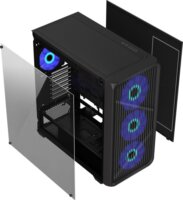 G.Skill GM3 Midi Torony Számítógépház - Fekete