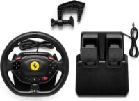 Thrustmaster T98 Ferrari 296 GTB Edition Kormány + Pedál - Fekete (PS5 / PS4/ PC)
