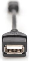 Digitus OTG Mini USB-B apa - USB-A anya Átalakító Adapter