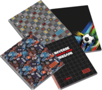 Ambar Inverse Teen 80 lapos A5 80 lap vonalas spirálfüzet - Többféle