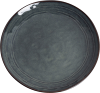 Iris kerámia tányér 21,4x2,7cm - Zöld