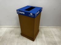 Wanapack GRN00024 50 literes Szelektív Műanyag szemetes tetővel - Kék