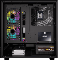 Formula Crystal Z8 Midi Torony Számítógépház - Fekete