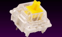 Gateron KS-3X1 Milky Yellow Pro - Lineáris switch szett (10db / csomag)