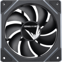 Formula Floe 12 Plus ARPW 120mm PWM ARGB Rendszerhűtő ventilátor - Fekete