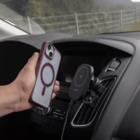 Maxlife ML744059 MXCH-16 Vezeték Nélküli Autós Tartó/Gyorstöltő 15W - Fekete