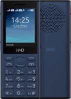 HMD 130 Music Dual SIM Nyomógombos Mobiltelefon - Kék