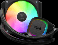 Gamdias Aura GL120 V2 Performance PWM ARGB Univerzális CPU Vízhűtés - Fekete