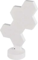 Emos GoSmart Hexagon RGBIC WiFi LED 6 részes asztali lámpa 22 cm - Fehér
