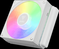Gamdias Aura GL120 V2 Performance PWM ARGB Univerzális CPU vízhűtés - Fehér