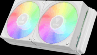 Gamdias Aura GL240 V2 Performance PWM ARGB Univerzális CPU vízhűtés - Fehér