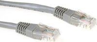 ACT U/UTP CAT6 RJ45 Patch kábel 5m - Szürke