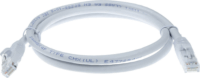 ACT U/UTP CAT6A RJ45 Patch kábel 1m - Fehér